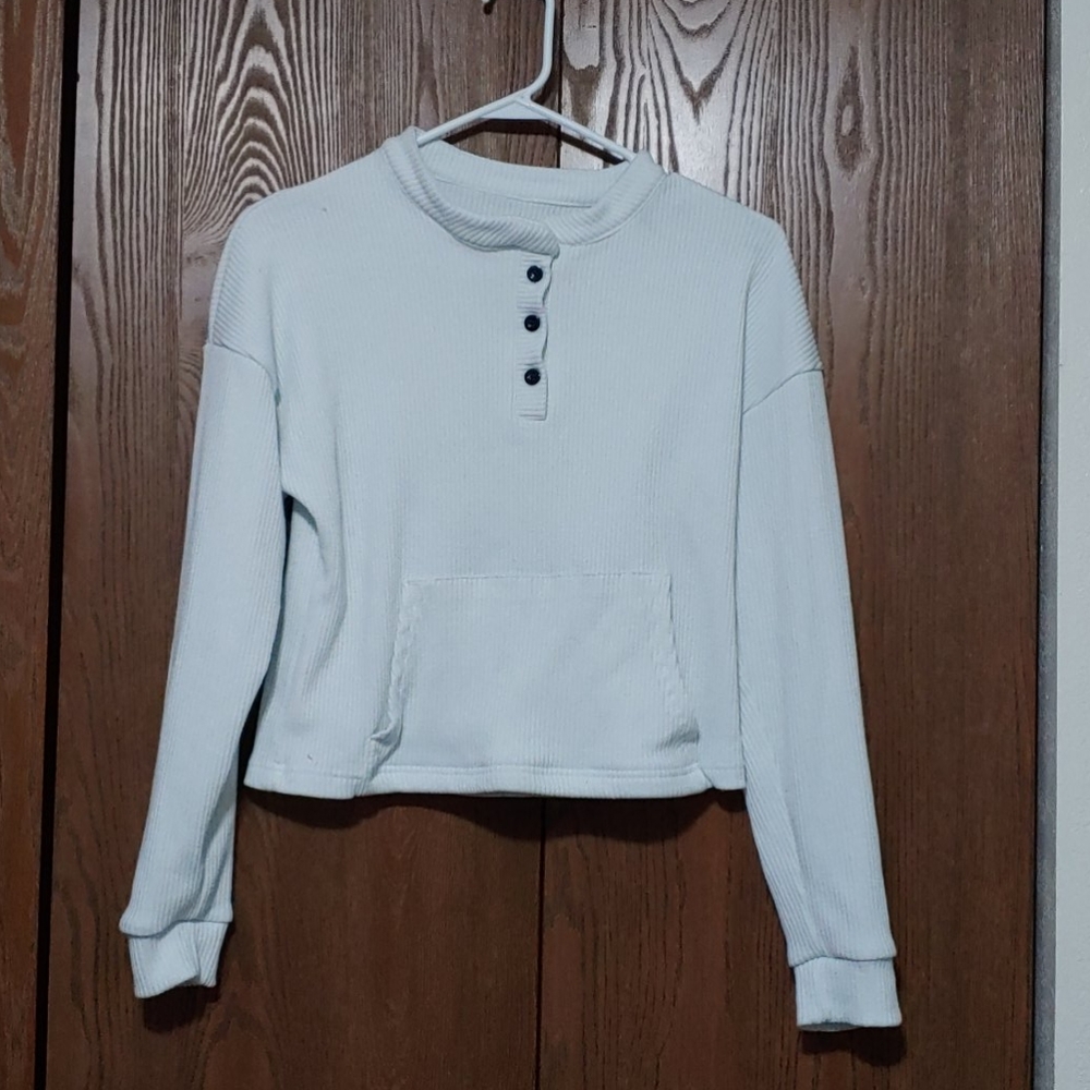 White crop top
